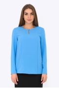 Голубая блузка Emka Fashion b 2201/afifa