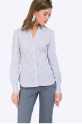 Полосатая блузка с длинными рукавами Emka B2336/adelfina