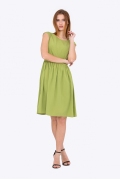 Летнее платье зеленого цвета Emka Fashion PL-417/meiko