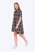 Асимметричное платье-рубашка Emka Fashion PL-592/deoza