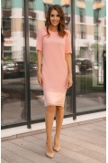 Платье нежно-розового цвета Donna Saggia DSP-272-54