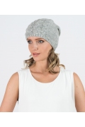Женская шапка серого цвета Kamea Violeta
