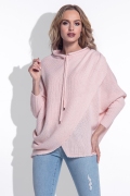 Женский свитер розового цвета Fimfi I160