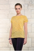 Жёлтая женская блузка Issi 171174
