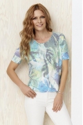 Летняя блузка с коротким рукавом Sunwear Y46-3-15