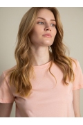 Нежно-розовая футболка из хлопка Emka B2579/lisis