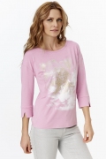 Розовая блузка с длинным рукавом Sunwear Y25-4-11