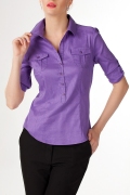 Фиолетовая блузка | Б764-1252