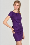 Фиолетовое платье Donna Saggia