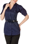 Удлиненная женская рубашка Golub | Б767-1068