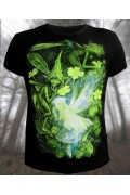 Клубная мужская футболка лесные эльфы (Светится в темноте и ультрафиолете)