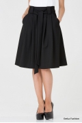 Шикарная юбка черного цвета 247-brianna