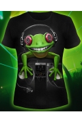 Клубная женская футболка Crazy Frog