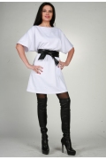 Белое дизайнерское платье Chertina&Durre | 0020