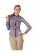 Офисная блузка нежного фиолетового цвета | Б827-1587