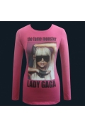 Розовый джемпер "Леди Гага"