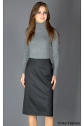 Emka Fashion - макси-юбка черного цвета | 203-milas
