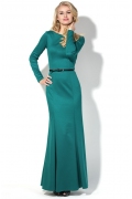 Длинное платье бирюзового цвета Donna Saggia DSP-127-19t