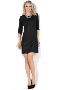 Черное короткое платье Donna Saggia DSP-134-4t