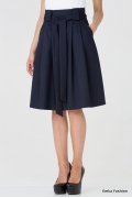Тёмно-синяя юбка-колокол Emka Fashion 247-lorin