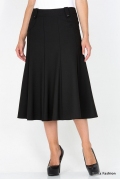 Длинная черная юбка Emka Fashion 435-brianna