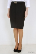 Черная юбка-карандаш Emka Fashion 442-rumina