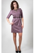 Платье лилового цвета Golub П200-2256