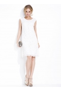 Белое кружевное платье Zaps Celestia