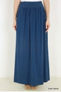 Длинная юбка синего цвета Emka Fashion 309-annet