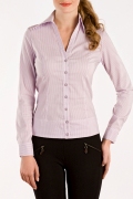 Сиреневая офисная блузка из коллекции 2011 | Б683-995