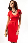 Красное красивое платье Enny 17041