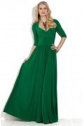 Длинное зеленое платье Donna Saggia DSP-139-73t