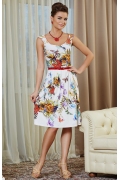 Цветочное платье TopDesign premium PA4 36