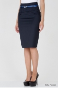 Черная юбка-карандаш Emka Fashion 473-laima