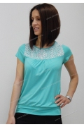 Блузка зеленого цвета Sunwear N08-3