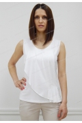 Белая летняя блузка Sunwear N69-1
