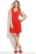 Короткое красное платье Donna Saggia DSP-145-3t
