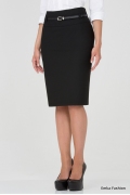 Чёрная юбка-карандаш Emka fashion 492-brianna