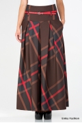 Длинная юбка с завышенной талией Emka Fashion 427-dezira