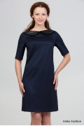 Платье синего цвета Emka Fashion 1008-frida