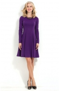 Коктейльное платье фиолетового цвета Donna Saggia DSP-178-30t