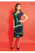 Трикотажное платье TopDesign A5 063