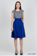 Синяя юбка Emka Fashion 247-jean