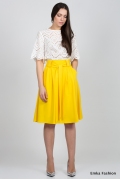 Жёлтая юбка Emka Fashion 247-filisi