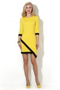 Летнее платье жёлтого цвета Donna Saggia DSP-07-53t