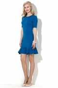 Синее коктейльное платье Donna Saggia DSP-31-90t