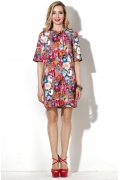 Короткое прямое платье Donna Saggia DSP-141-63t
