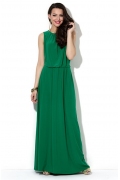 Длинное летнее платье зеленого цвета Donna Saggia DSP-34-73t