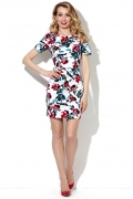 Платье из хлопка с добавлением эластана Donna Saggia DSP-87-13