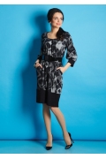 Элегантное платье TopDesign B5 018 (осень-зима 15/16)